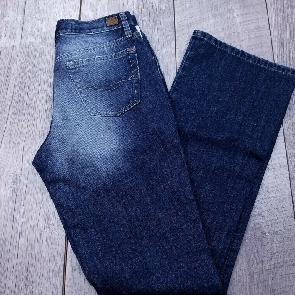 Mavi Jeans Womens 27x32 Amerika Bootcut Boot Dark Blue Mid Rise Y2K Pants